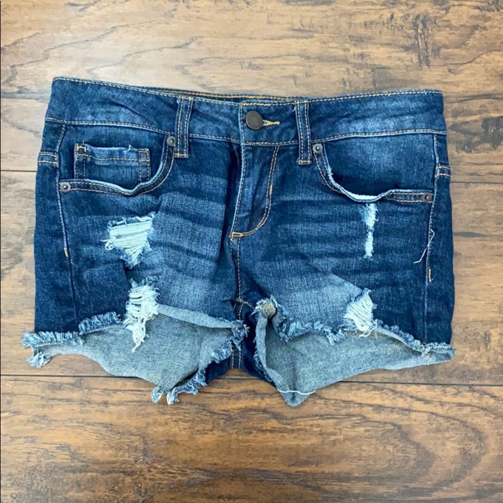 No Boundaries Denim Shorts
